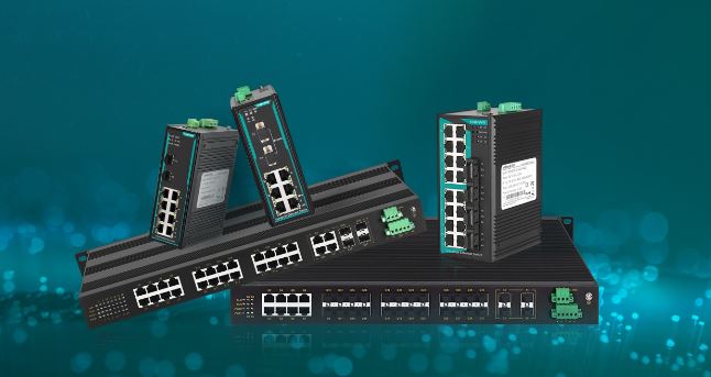 NEW MAIWE Managed Ethernet Switch: MISCOM7208TSN-2GF-6GT Layer 2, 8-Port TSN
